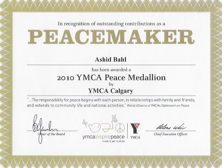 YMCA Peace Medallion